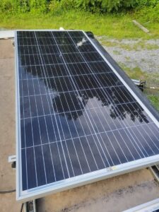 solar panel cleaning